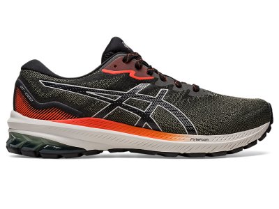 Asics Gt-1000 11 Tr NatuRE Bathing Koşu Ayakkabısı Erkek Kırmızı Zeytin Yeşili | TR2175-161