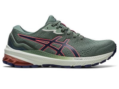 Asics Gt-1000 11 Tr NatuRE Bathing Koşu Ayakkabısı Kadın Zeytin Yeşili Mercan | TR8477-503