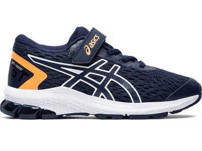 Asics Gt-1000 9 Koşu Ayakkabısı Çocuk Lacivert Beyaz | TR3160-965