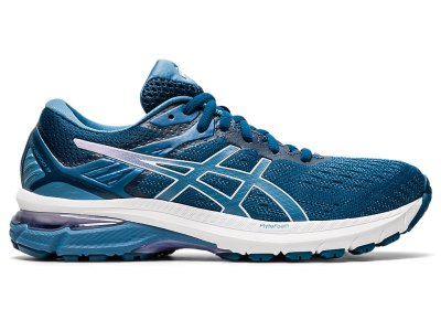 Asics Gt-2000 9 (D) Koşu Ayakkabısı Kadın Mavi Gri | TR0851-399