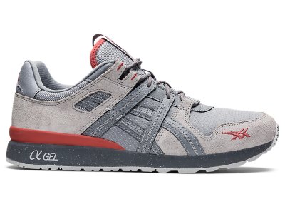 Asics Gt-II RE Spor Ayakkabı Kadın Gri Kırmızı Koyu Kırmızı | TR3577-185