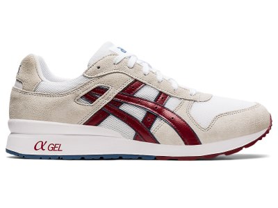 Asics Gt-II Spor Ayakkabı Erkek Gri Koyu Kırmızı | TR9801-643