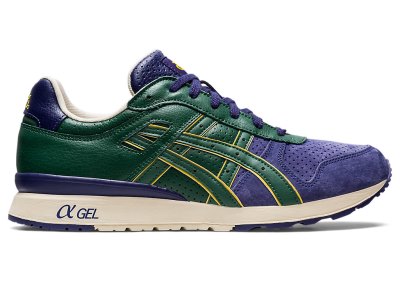 Asics Gt-II Spor Ayakkabı Erkek Mor Yeşil | TR1298-401