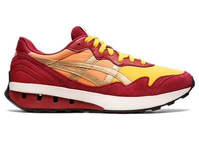 Asics JOGger X81 Spor Ayakkabı Erkek Turuncu Bordo | TR5383-191