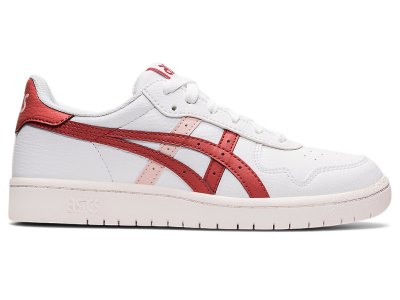 Asics Japan S Hentbol Ayakkabısı Kadın Beyaz Kırmızı Koyu Kırmızı | TR5925-324