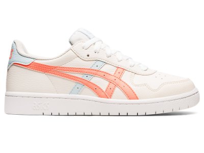 Asics Japan S Hentbol Ayakkabısı Kadın Krema Turuncu Mercan | TR0066-767