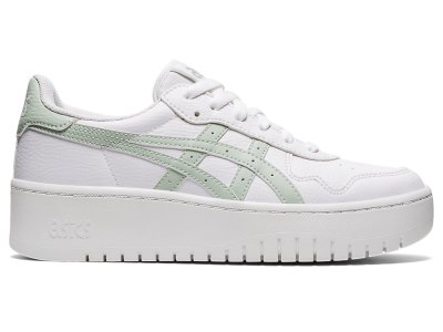 Asics Japan S PF Hentbol Ayakkabısı Kadın Beyaz Açık Yeşil | TR1175-155