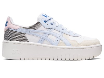 Asics Japan S PF Spor Ayakkabı Kadın Beyaz Açık Mavi | TR2593-539