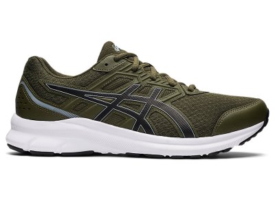 Asics Jolt 3 Koşu Ayakkabısı Erkek Zeytin Yeşili Siyah | TR6738-046
