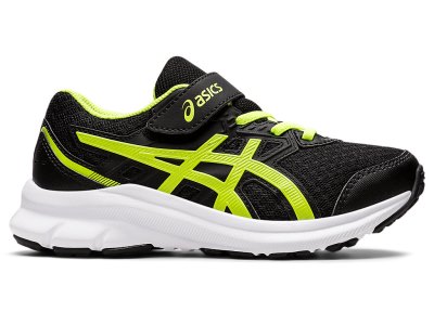 Asics Jolt 3 Koşu Ayakkabısı Çocuk Siyah Yeşil | TR0939-269