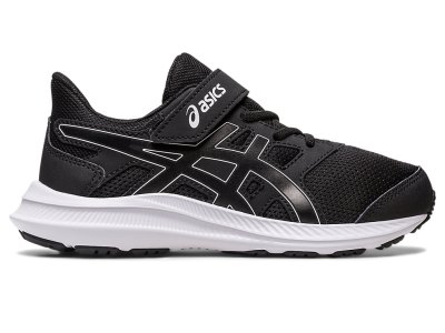 Asics Jolt 4 Sports Ayakkabı Çocuk Siyah Beyaz | TR1184-368