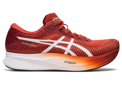 Asics Magic Speed 2 Koşu Ayakkabısı Erkek Kahverengi Beyaz | TR5070-902