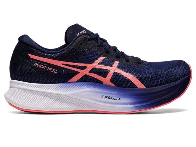 Asics Magic Speed 2 Koşu Ayakkabısı Kadın Indigo Mavi Mercan | TR2194-764