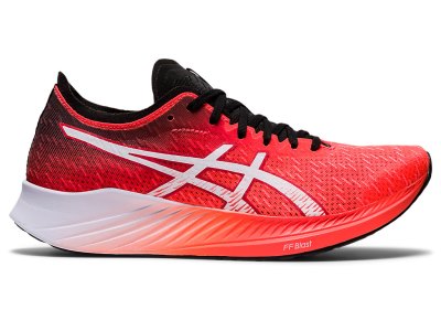 Asics Magic Speed Koşu Ayakkabısı Kadın Turuncu Kırmızı Beyaz | TR5662-981