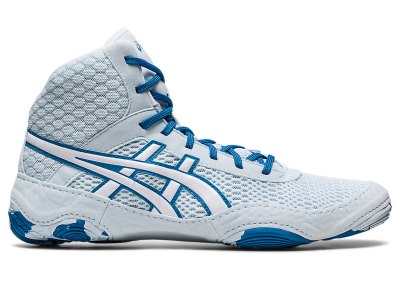 Asics Matblazer Güreş Ayakkabısı Kadın Açık Mavi Beyaz | TR7912-398