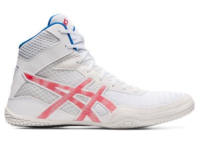 Asics Matcontrol 2 Güreş Ayakkabısı Erkek Beyaz Kırmızı | TR9639-469