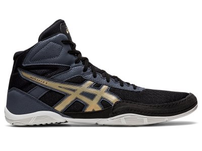 Asics Matflex 6 Güreş Ayakkabısı Erkek Siyah Sarı | TR7045-468