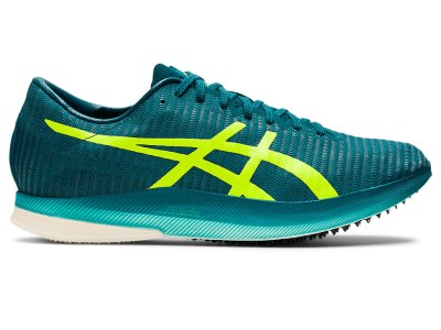 Asics Metaspeed LD Track & Field Ayakkabı Erkek Koyu Yeşil Sarı | TR2765-973