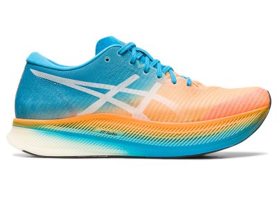 Asics Metaspeed Sky Koşu Ayakkabısı Erkek Turuncu Mavi | TR5166-808