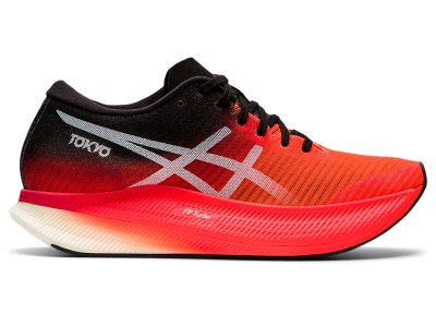 Asics Metaspeed Sky Koşu Ayakkabısı Kadın Turuncu Kırmızı Beyaz | TR0005-499