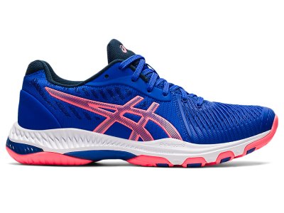 Asics Netburner Ballistic FF 2 Voleybol Ayakkabısı Kadın Mavi Mercan | TR3382-675