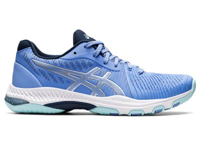 Asics Netburner Ballistic FF 2 Voleybol Ayakkabısı Kadın Mavi Gümüş | TR4402-795