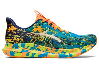 Asics Noosa Tri 14 Koşu Ayakkabısı Erkek Mavi Indigo Mavi | TR9637-309