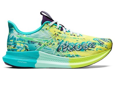 Asics Noosa Tri 14 Koşu Ayakkabısı Kadın Sarı Açık Mavi | TR5068-302