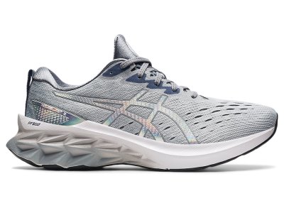 Asics Novablast 2 Platinum Koşu Ayakkabısı Erkek Gri Beyaz | TR1177-508