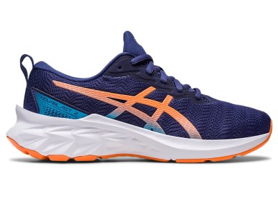 Asics Novablast 2 Sports Ayakkabı Çocuk Indigo Mavi Turuncu | TR1202-701