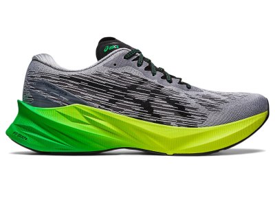 Asics Novablast 3 Koşu Ayakkabısı Erkek Gri Siyah | TR1163-200