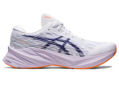 Asics Novablast 3 Koşu Ayakkabısı Erkek Beyaz Indigo Mavi | TR2098-342