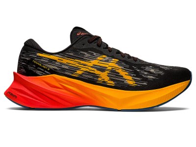 Asics Novablast 3 Koşu Ayakkabısı Erkek Siyah Sarı | TR3085-888