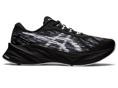 Asics Novablast 3 Koşu Ayakkabısı Erkek Siyah Beyaz | TR5840-549