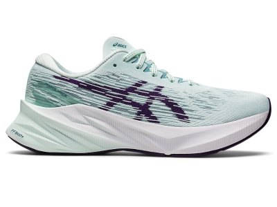 Asics Novablast 3 Koşu Ayakkabısı Kadın Açık Mavi Koyu Mor | TR1133-602