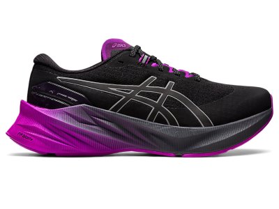 Asics Novablast 3 Lite-show Koşu Ayakkabısı Kadın Siyah Mor | TR0069-074
