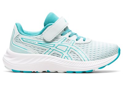 Asics PRE EXCite 9 Sports Ayakkabı Çocuk Açık Mavi Yeşil | TR0617-945