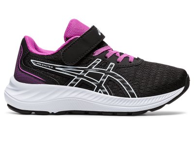 Asics PRE EXCite 9 Sports Ayakkabı Çocuk Siyah Açık Mavi | TR5132-501