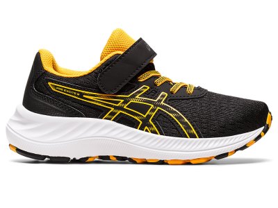Asics PRE EXCite 9 Sports Ayakkabı Çocuk Siyah Sarı | TR8543-576