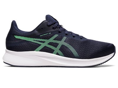 Asics Patriot 13 Koşu Ayakkabısı Erkek Siyah Turkuaz | TR5100-234