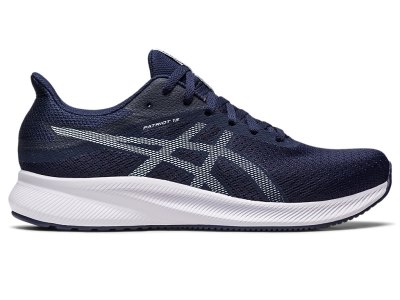 Asics Patriot 13 Koşu Ayakkabısı Erkek Siyah Mavi | TR6430-104