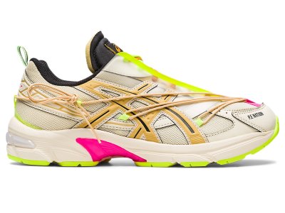 Asics Pe Nation X Gel-1130 Spor Ayakkabı Kadın Krema Sarı | TR7334-292