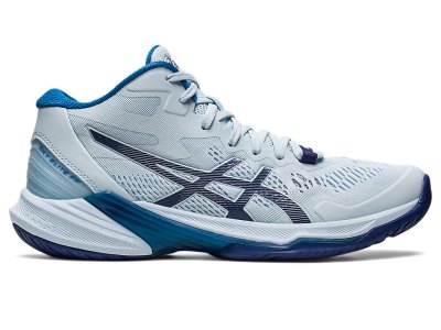 Asics Sky Elite FF MT 2 Voleybol Ayakkabısı Kadın Açık Mavi Indigo Mavi | TR2912-704