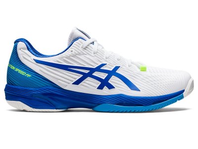 Asics Solution Speed FF 2 Tenis Ayakkabısı Erkek Beyaz Mavi | TR0980-104