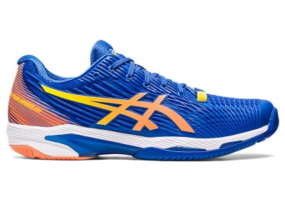 Asics Solution Speed FF 2 Tenis Ayakkabısı Erkek Mavi Turuncu | TR1132-271