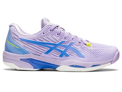 Asics Solution Speed FF 2 Tenis Ayakkabısı Kadın Mor Mavi | TR1252-916