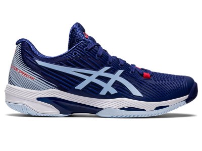 Asics Solution Speed FF 2 Tenis Ayakkabısı Kadın Mavi Açık Mavi | TR4988-673