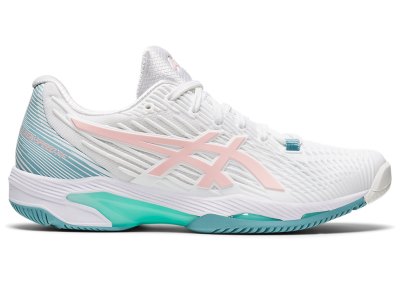 Asics Solution Speed FF 2 Tenis Ayakkabısı Kadın Beyaz Pembe | TR5088-435