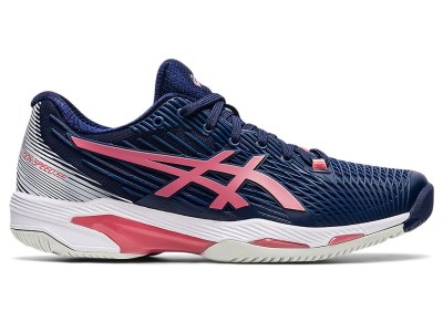Asics Solution Speed FF 2 Tenis Ayakkabısı Kadın Lacivert Pembe | TR5812-711