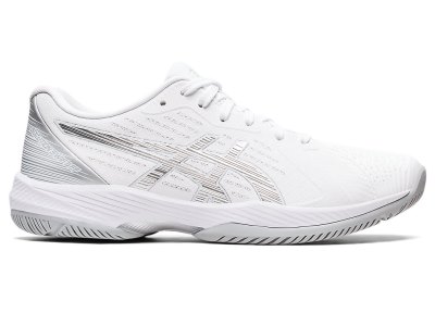 Asics Solution Swift FF Tenis Ayakkabısı Kadın Beyaz Gümüş | TR1785-933